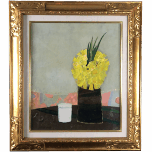 Daffodils in a Clay Pot