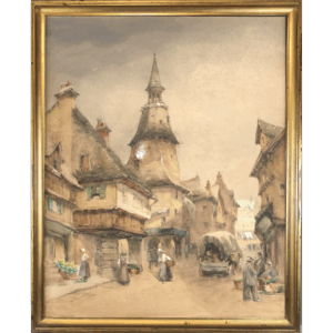 Street Scene, Dinan